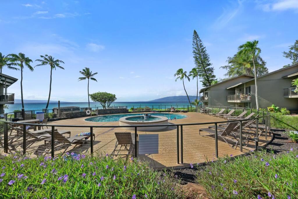 Coral Cove-Poolside Condo And Panoramic Ocean View Kahana Exteriör bild