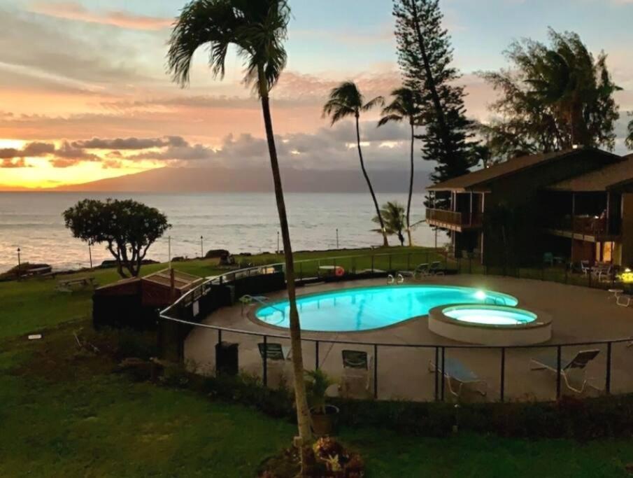 Coral Cove-Poolside Condo And Panoramic Ocean View Kahana Exteriör bild