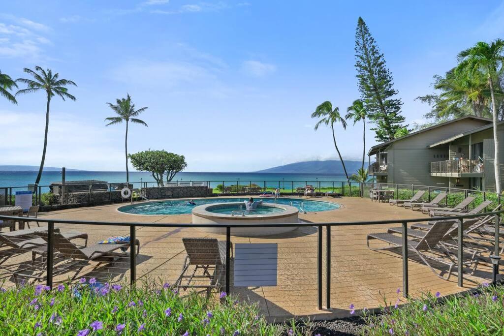 Coral Cove-Poolside Condo And Panoramic Ocean View Kahana Exteriör bild